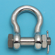 5//8/" Suncor Stainless S0116-SA16 316-NM Stainless Steel Bolt Anchor Shackle